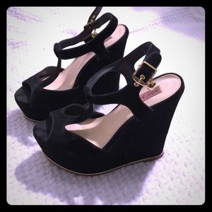 Betsey Johnson wedge heels